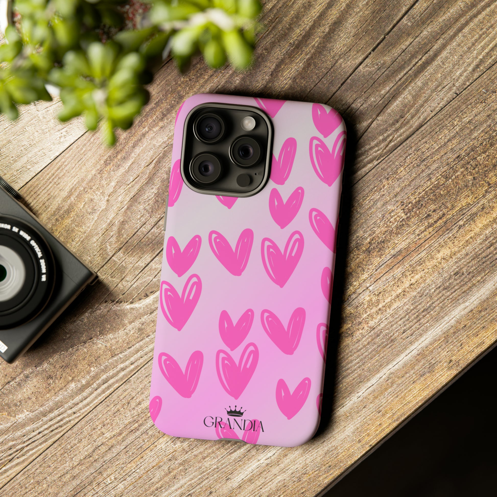 Pink hearts