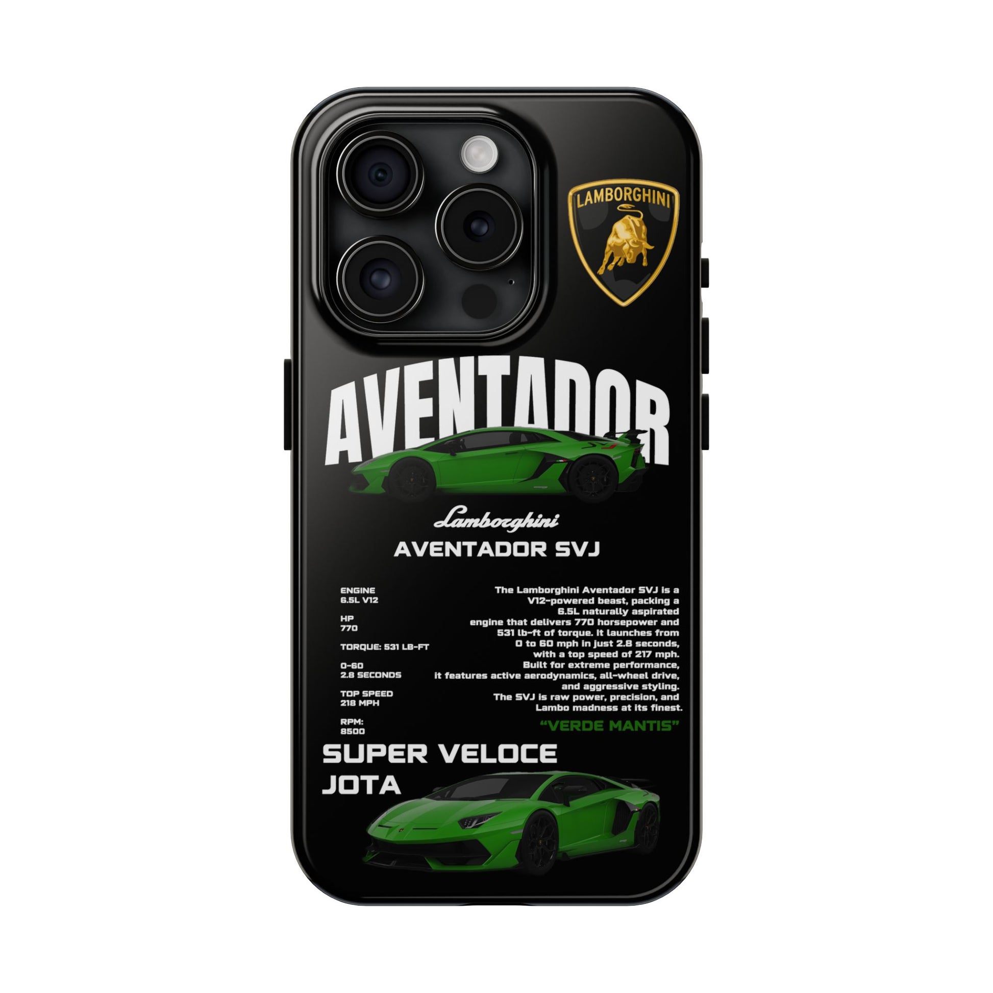 Lamborghini Aventador SVJ Tough Case