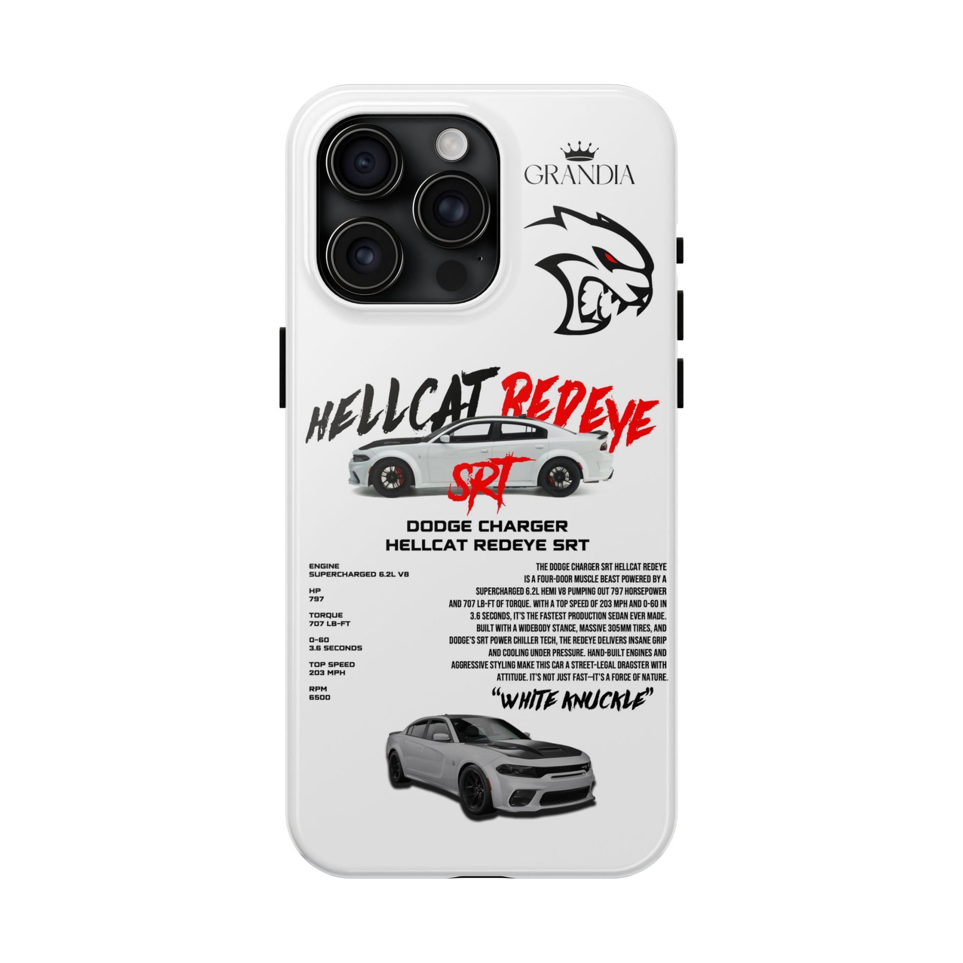Hellcat Redeye Tough Phone Case
