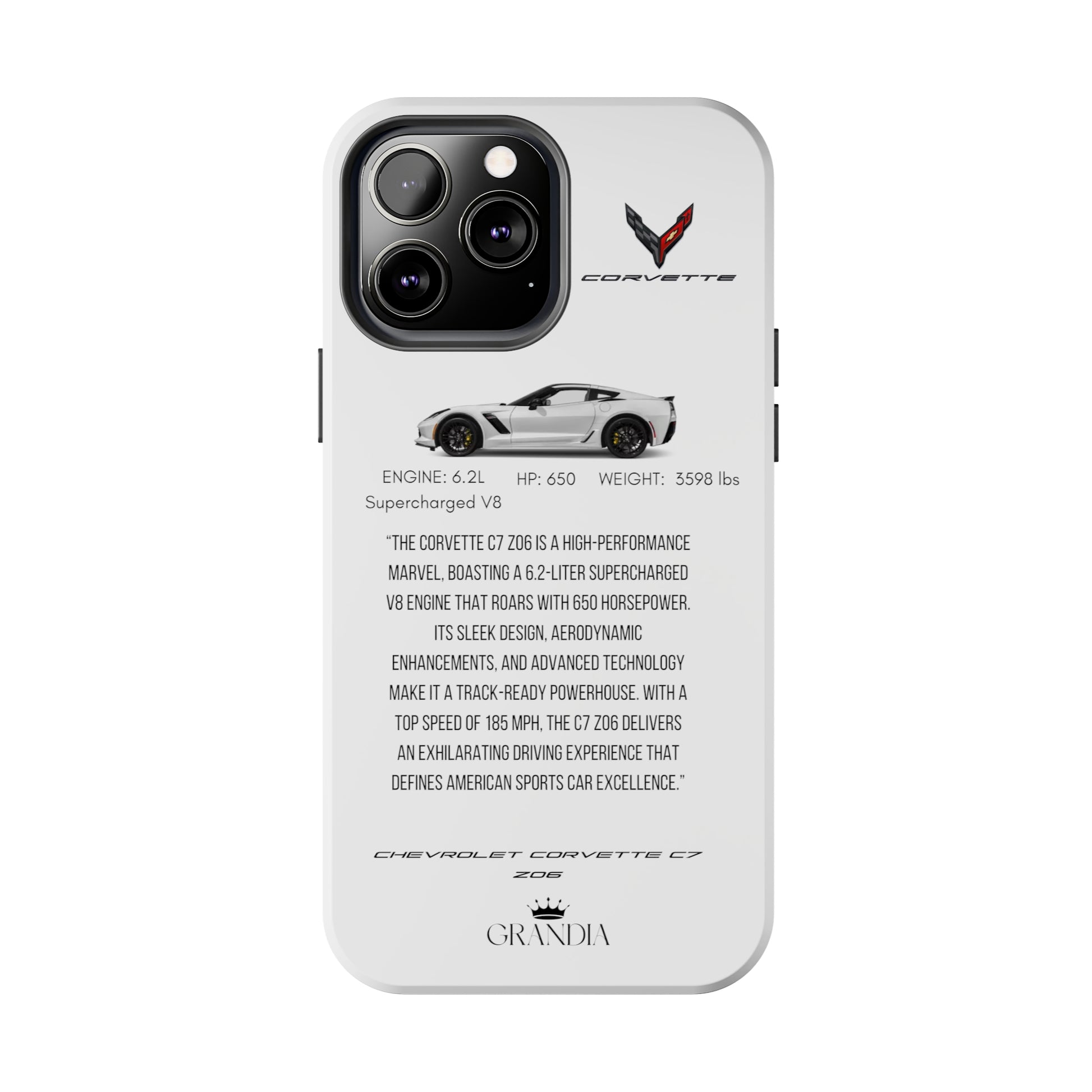 Corvette Z06 Hard case