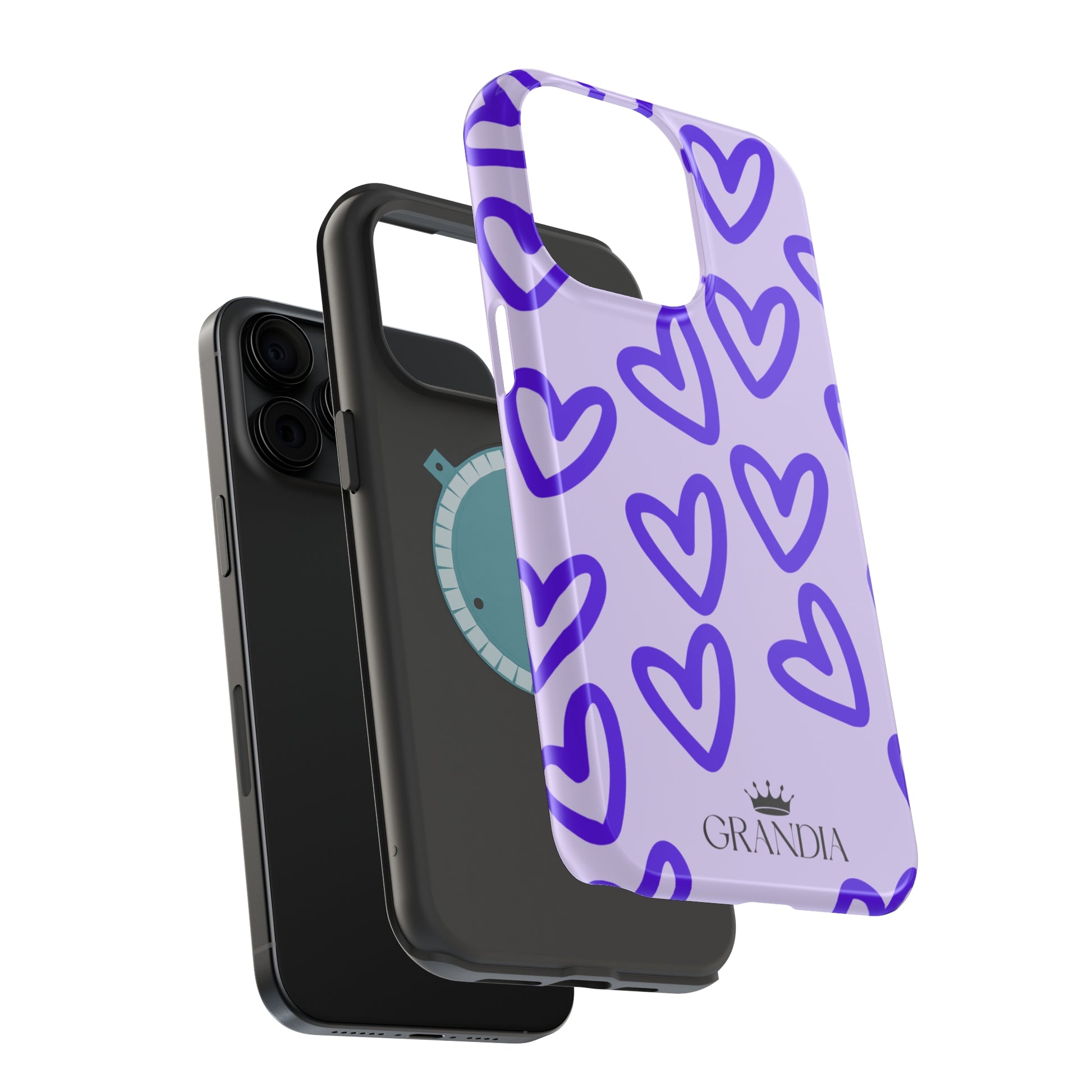 Purple Hearts (MagSafe Tough)