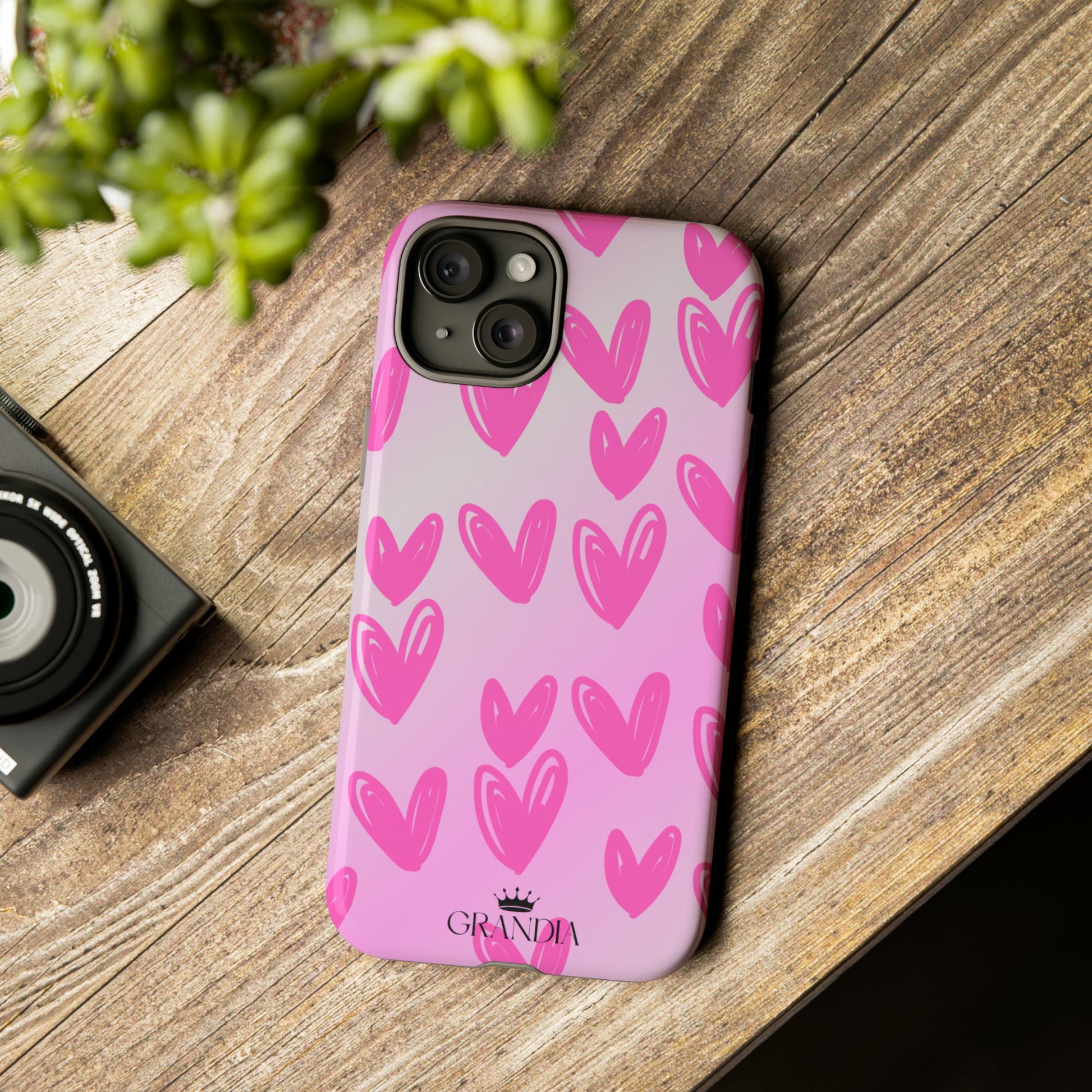 Pink hearts