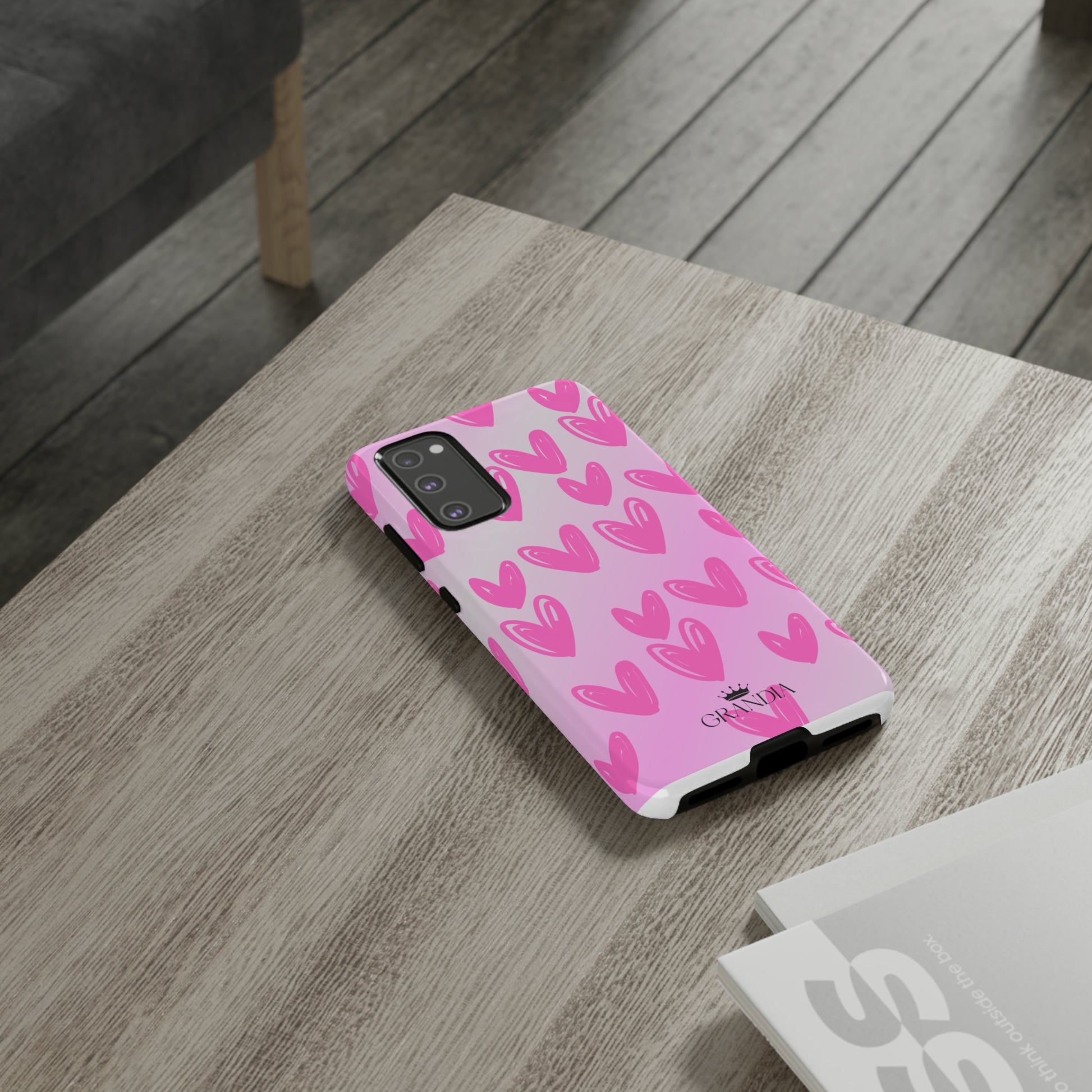 Pink hearts
