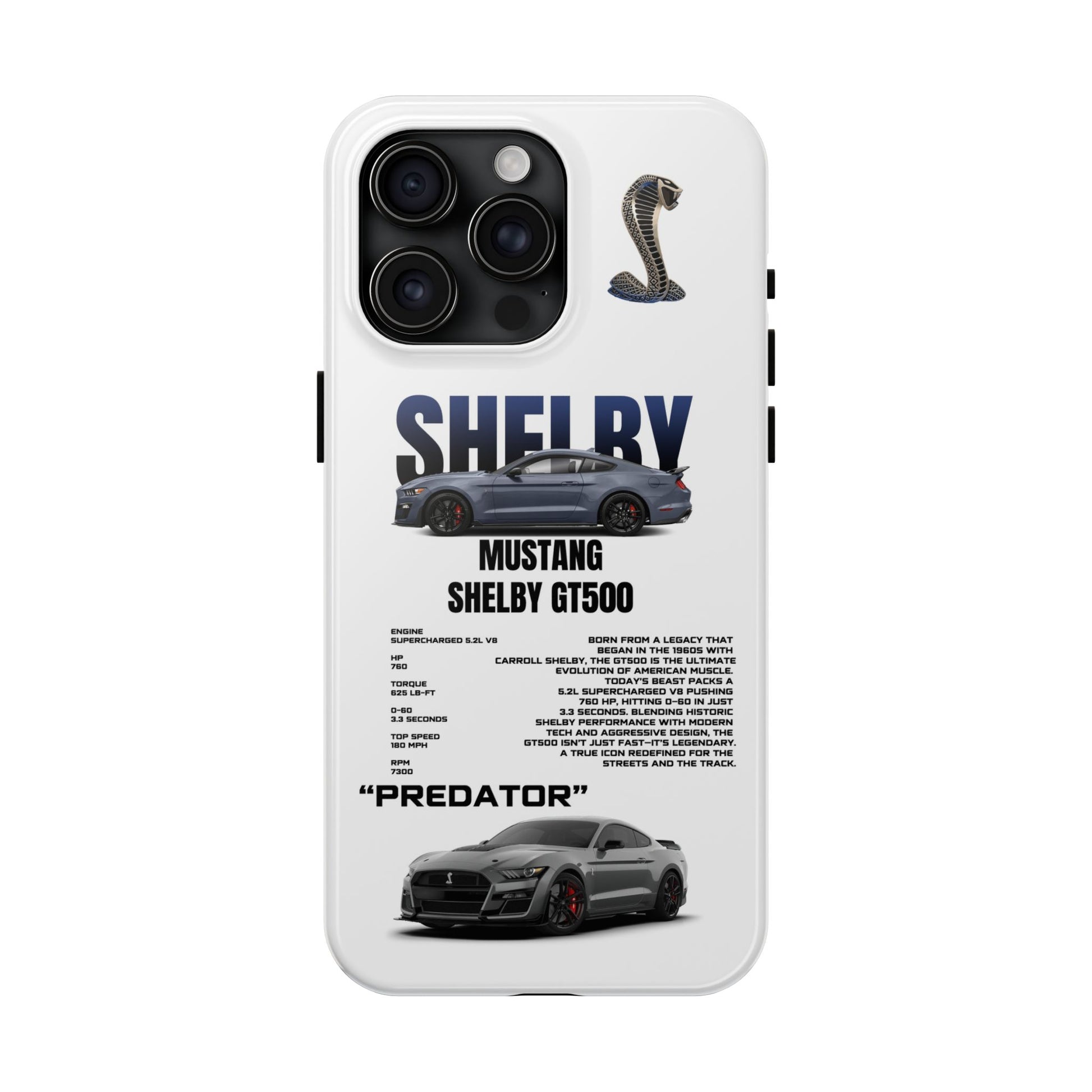 Shelby GT500 Predator Tough Phone Case