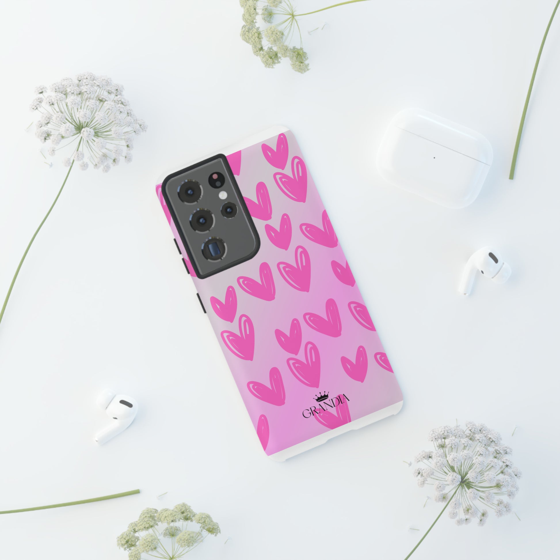 Pink hearts