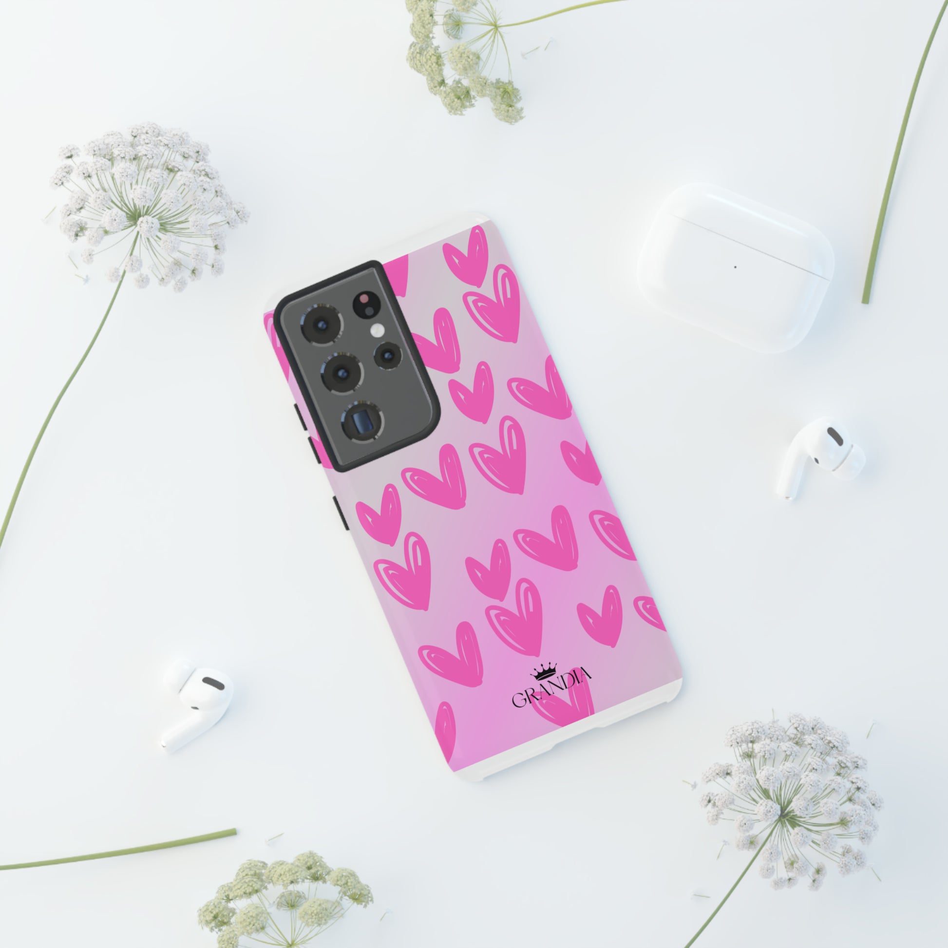 Pink hearts