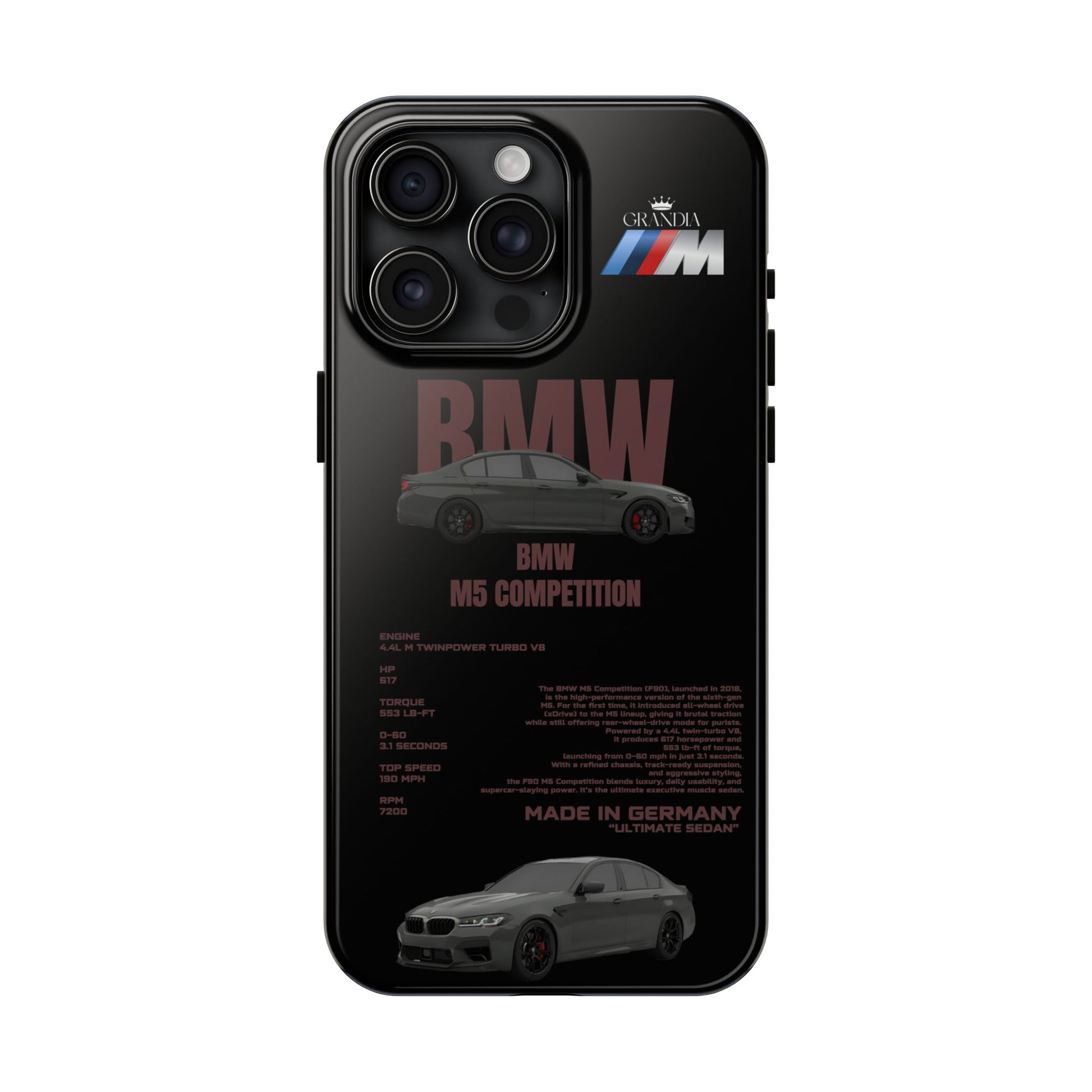 BMW M5 Competition Tough case