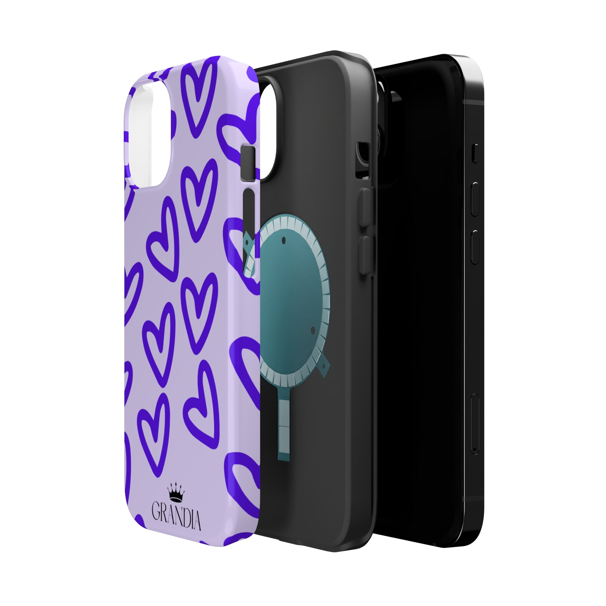 Purple Hearts (MagSafe Tough)