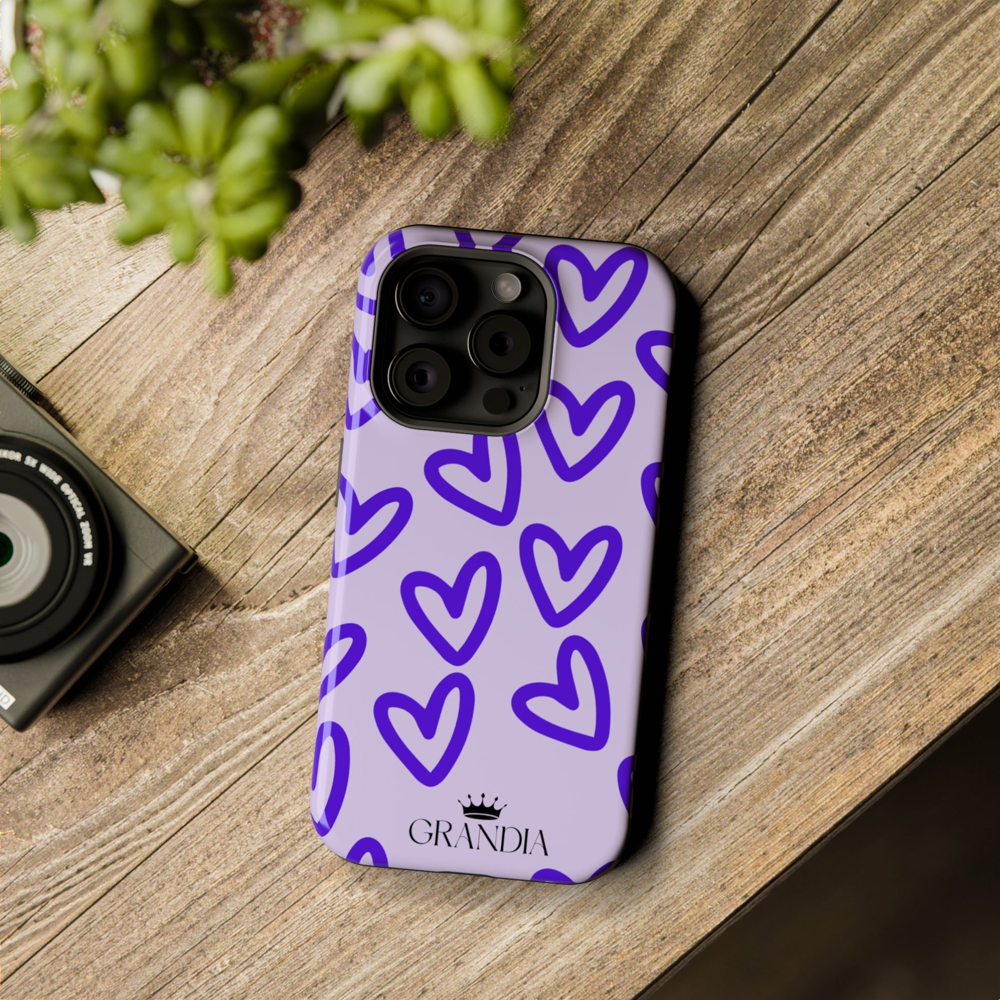 Purple Hearts (MagSafe Tough)