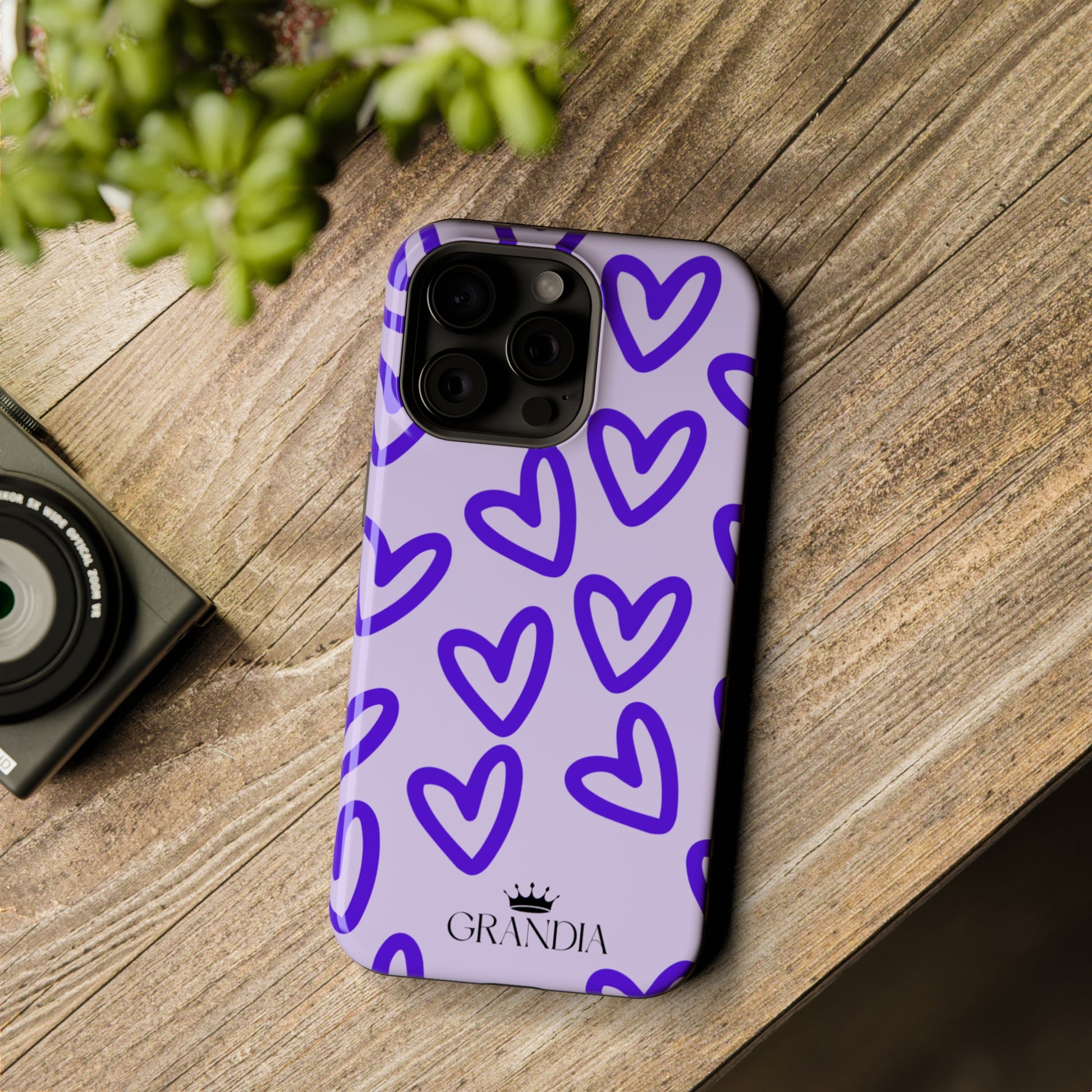 Purple Hearts (MagSafe Tough)