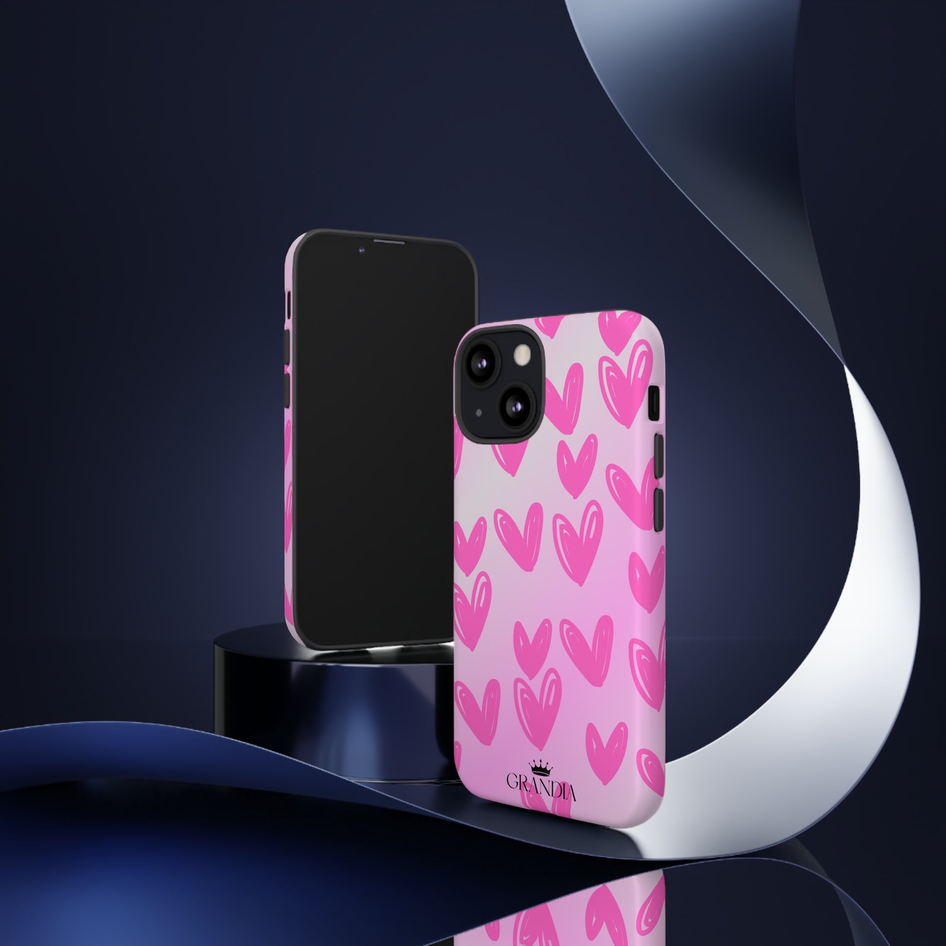 Pink hearts
