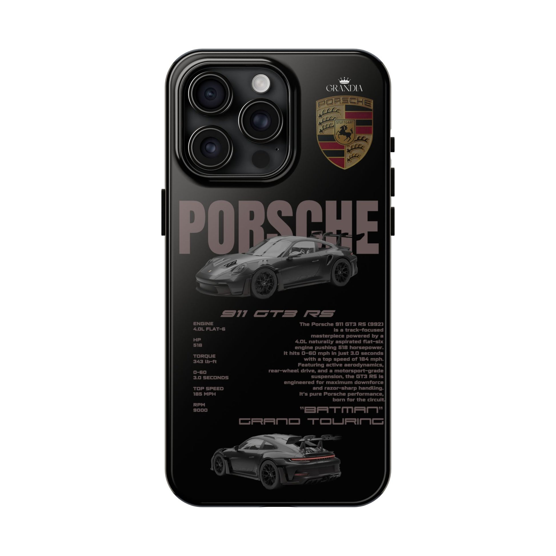 Porsche 911 GT3 RS Tough Phone Case