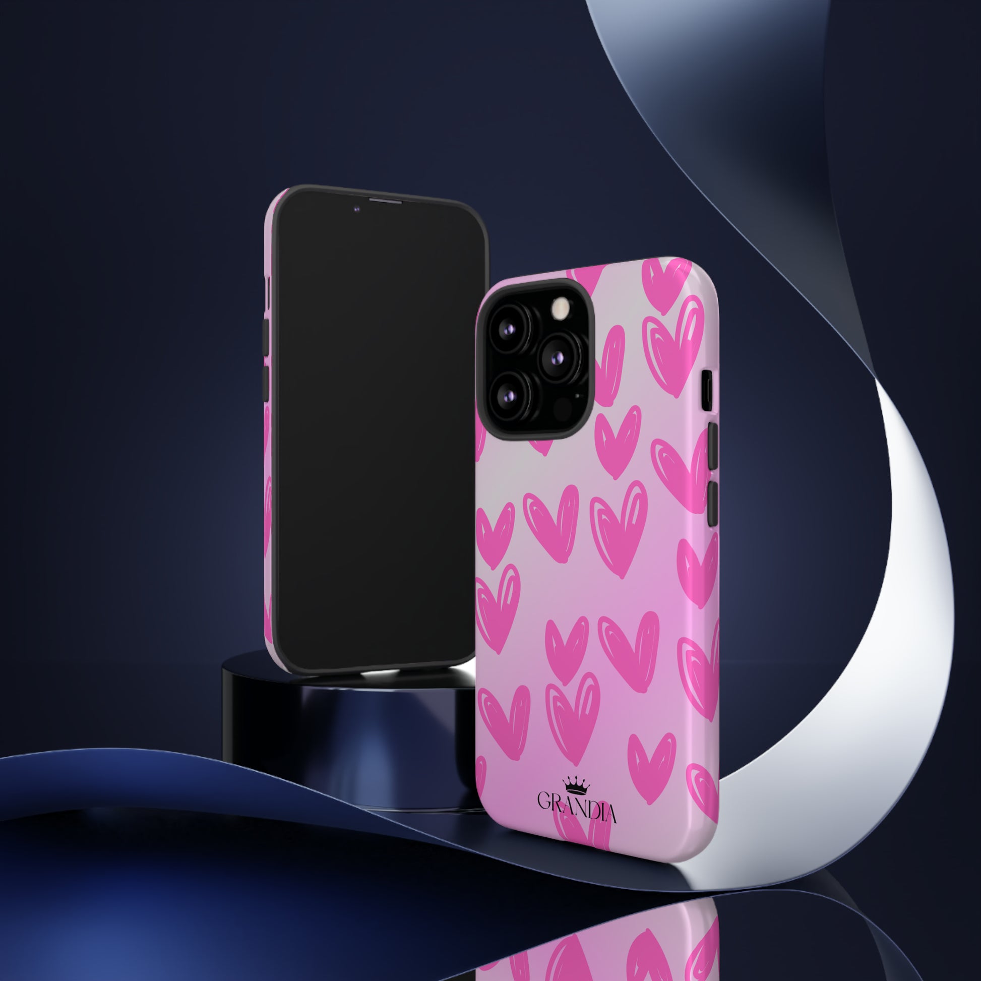 Pink hearts
