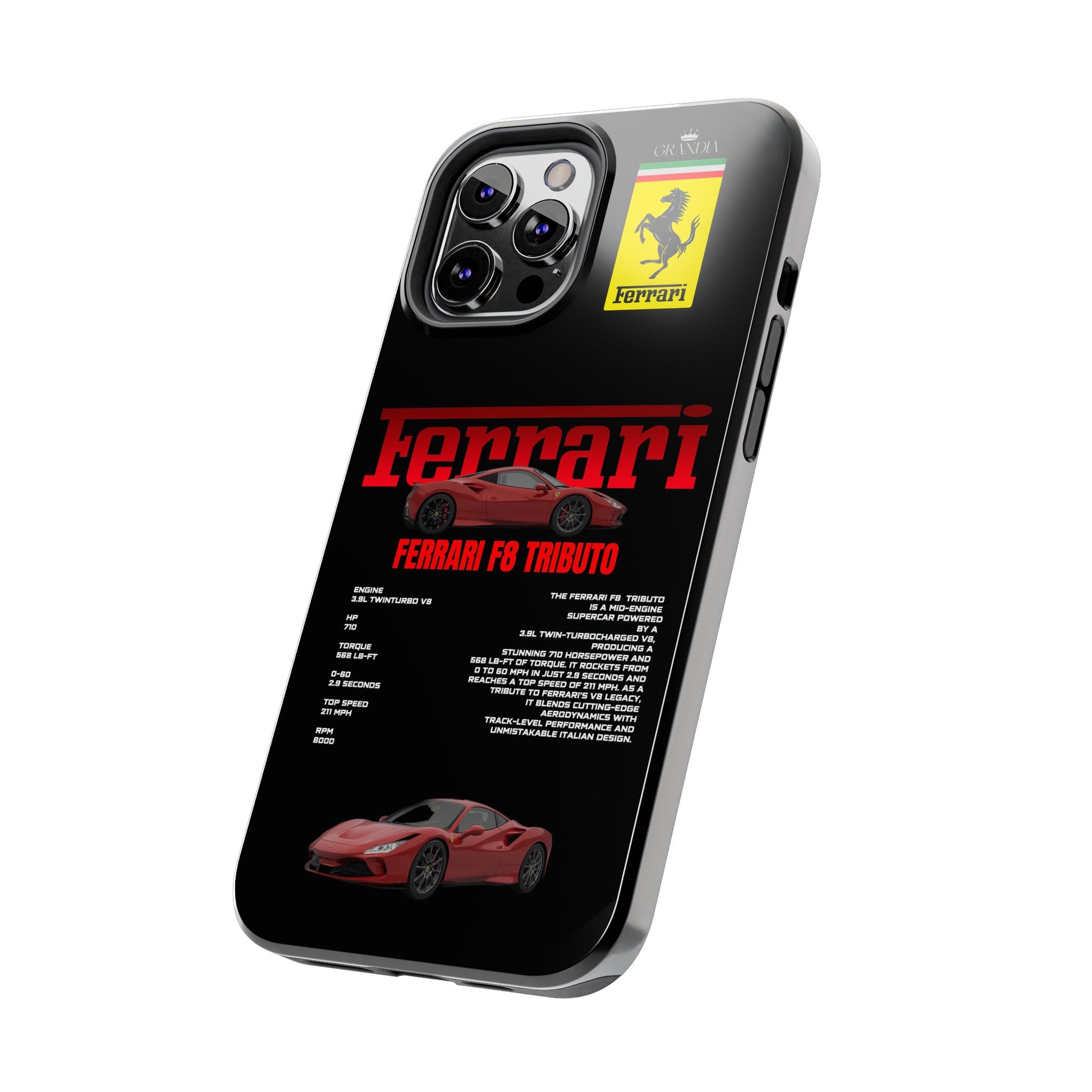 FERRARI F8 TRIBUTO Tough Case