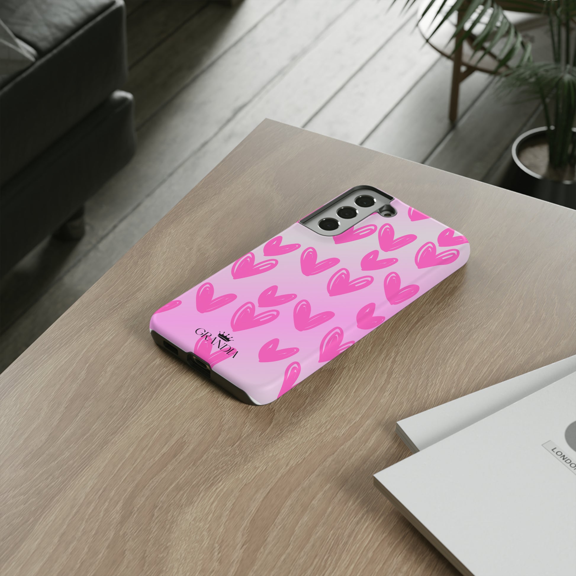 Pink hearts