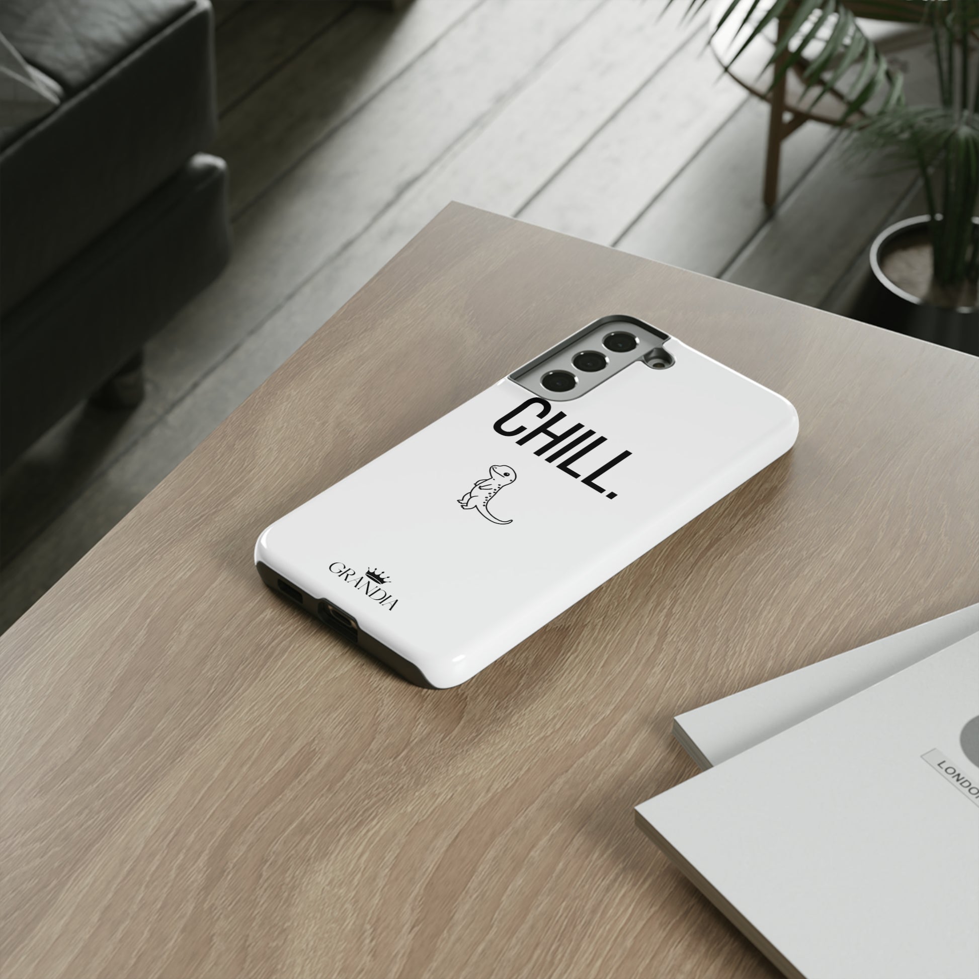 CHILL. Phone case