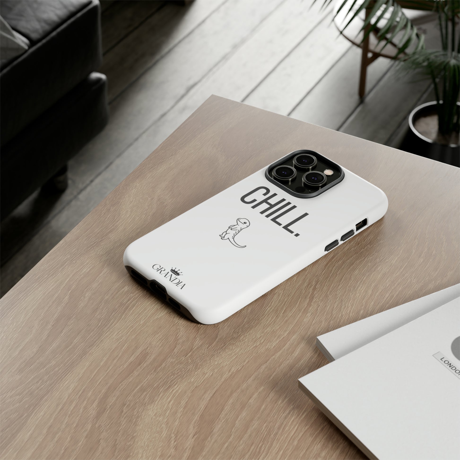 CHILL. Phone case
