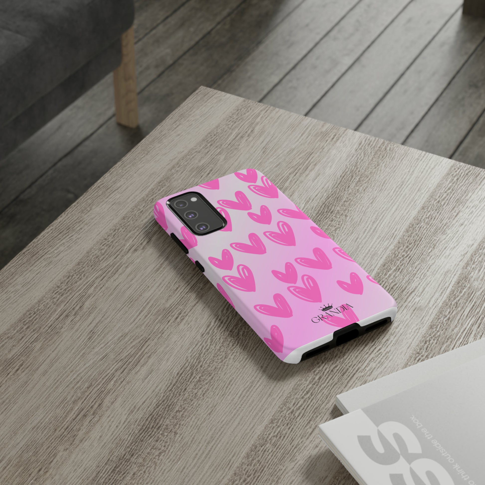 Pink hearts