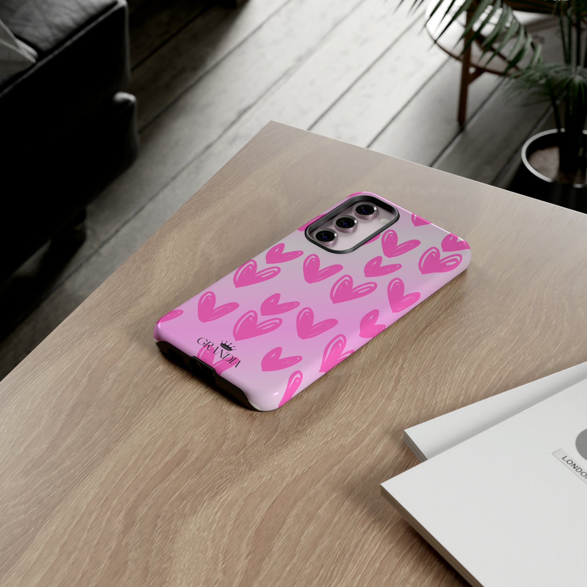 Pink hearts