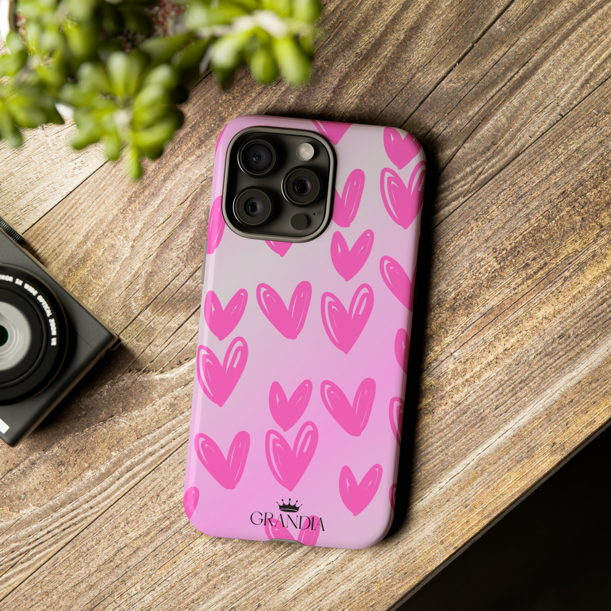 Pink hearts
