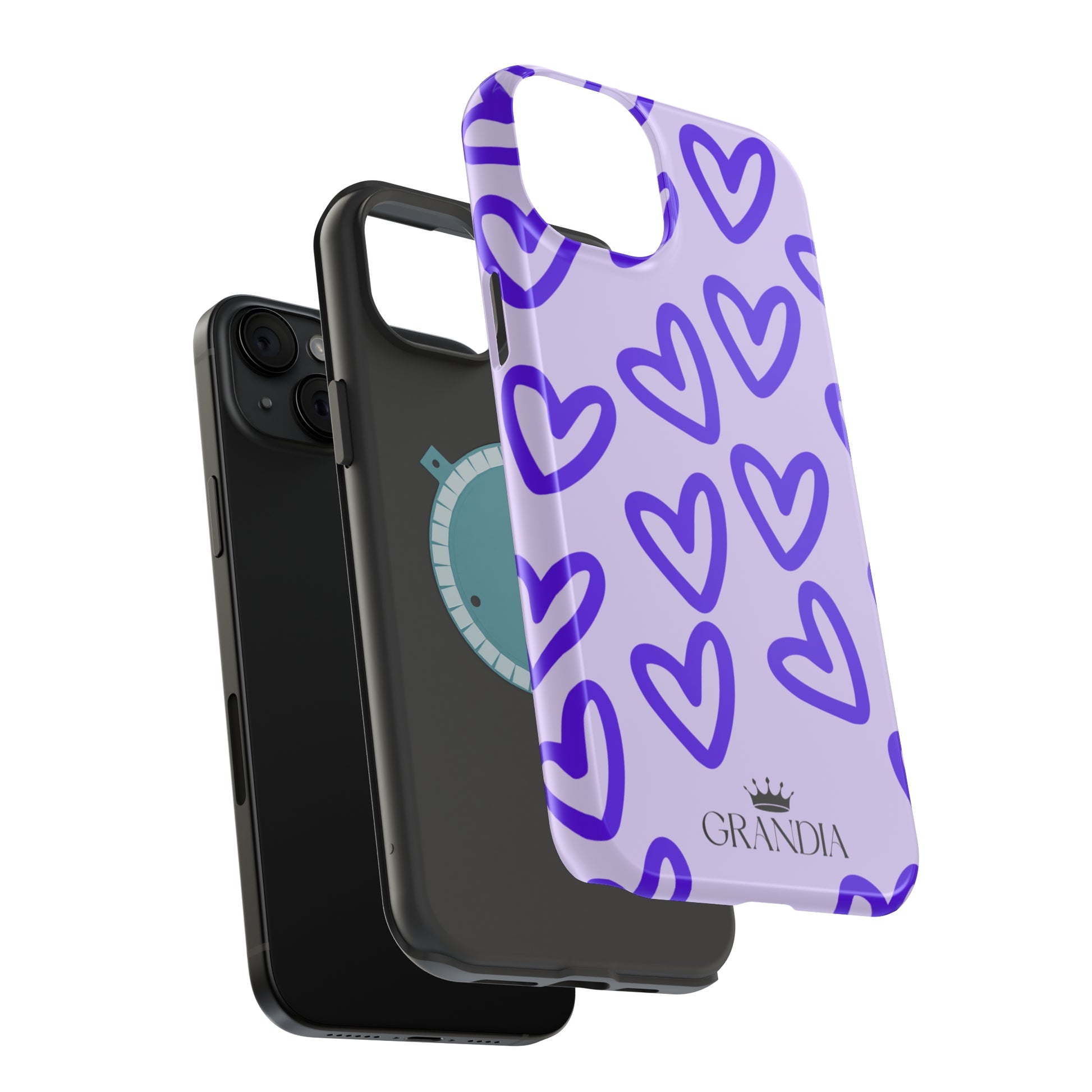 Purple Hearts (MagSafe Tough)