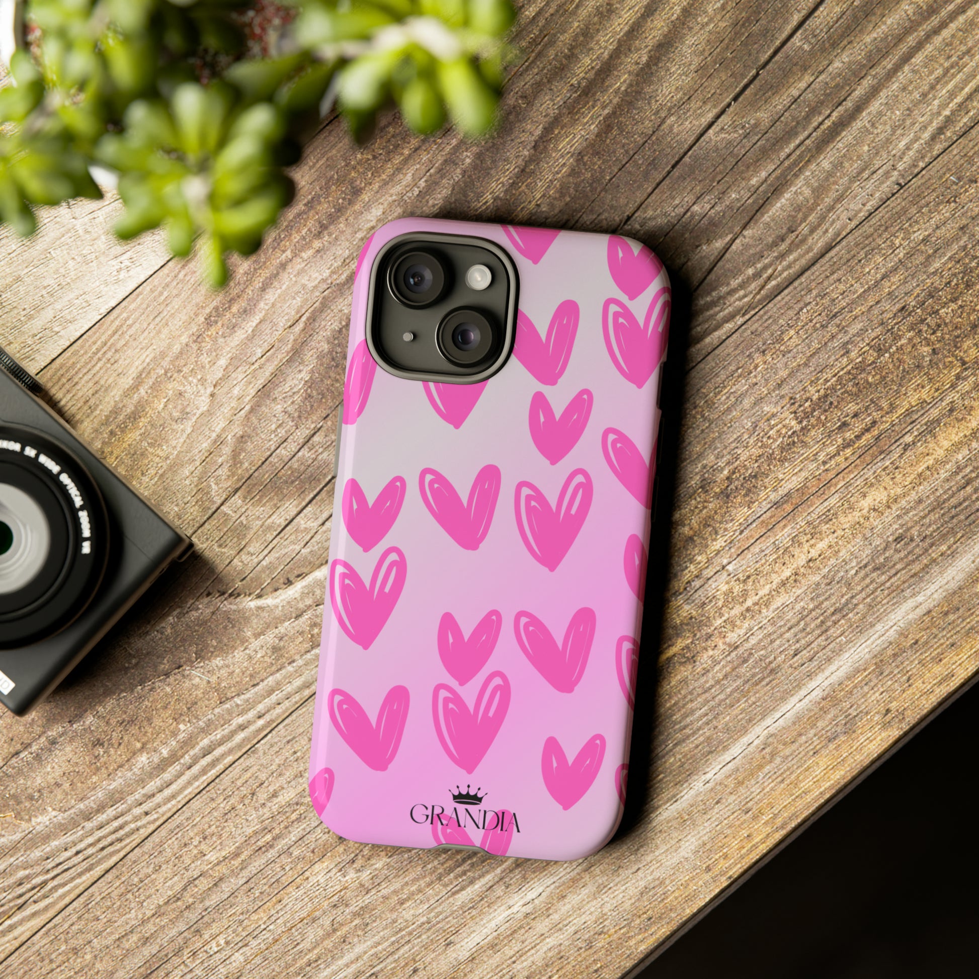 Pink hearts