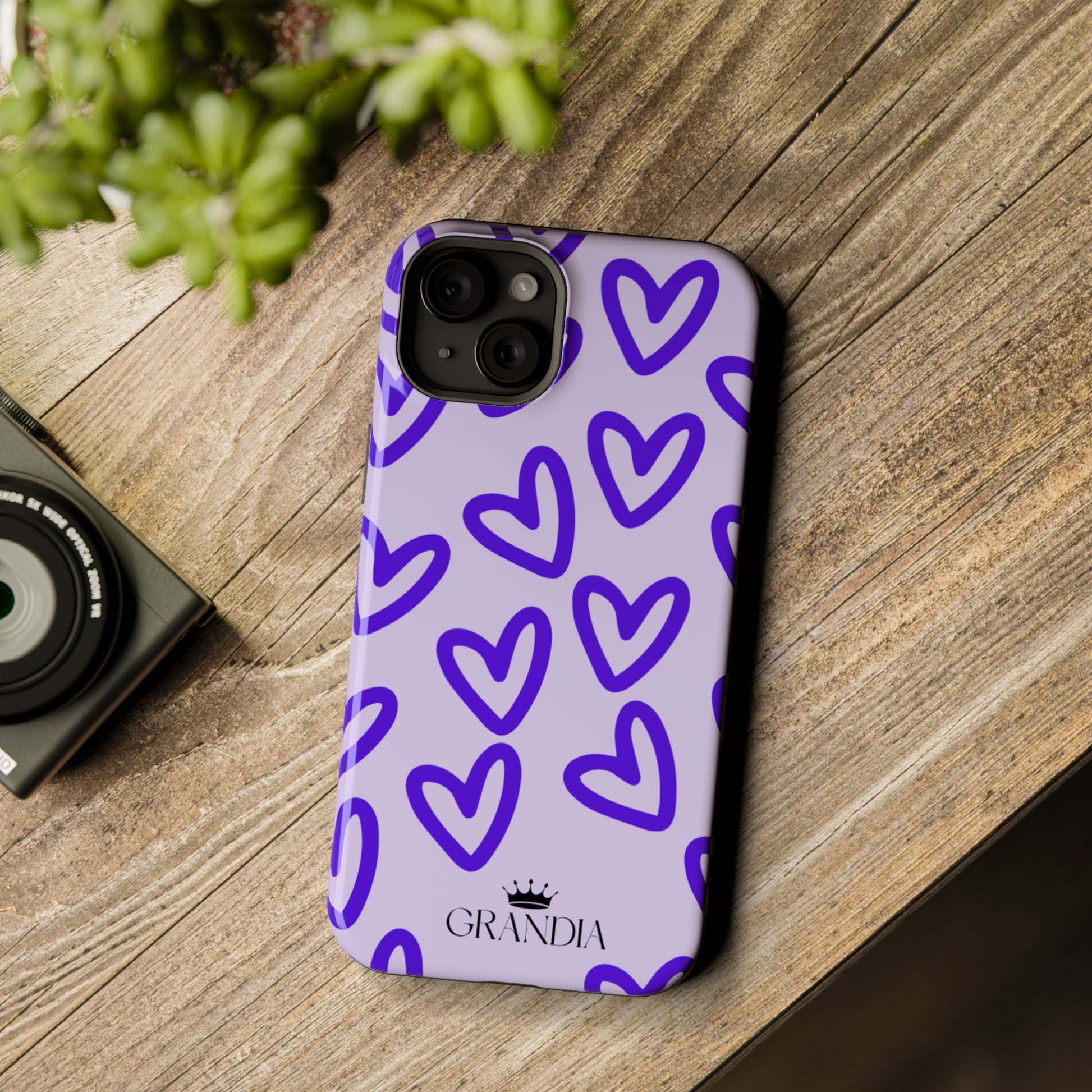Purple Hearts (MagSafe Tough)