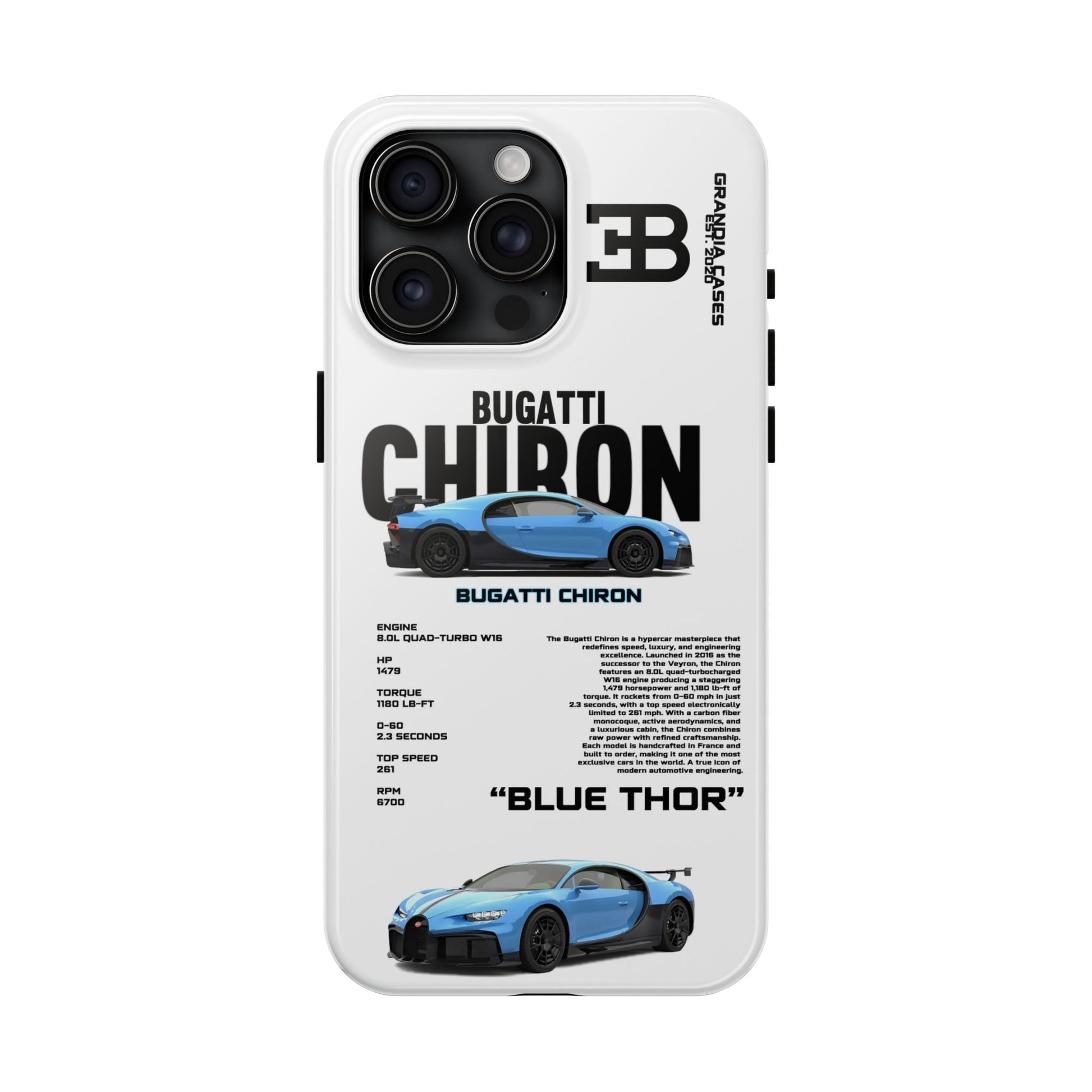 Bugatti Chiron Tough case