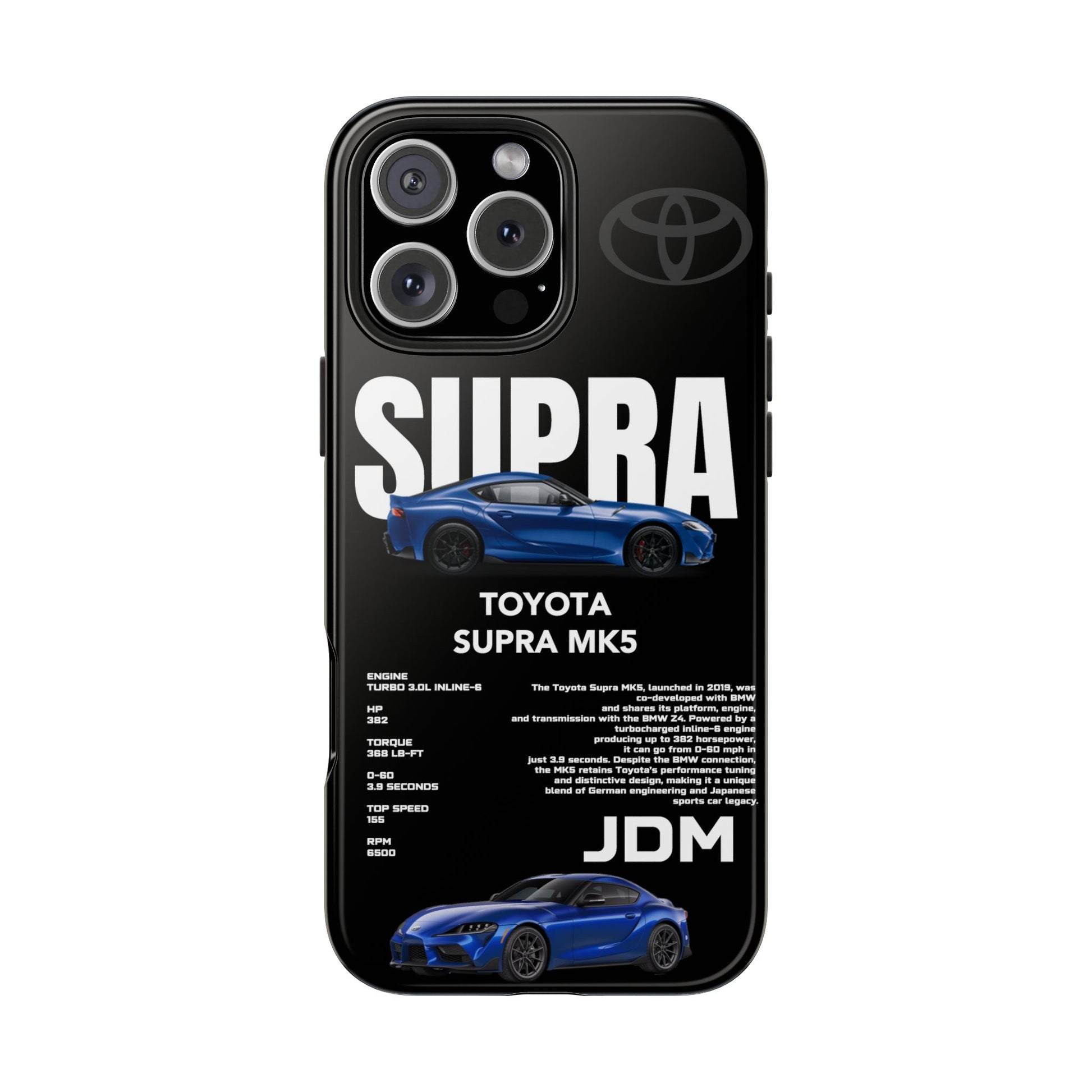 Toyota Supra JDM Tough Phone Cases